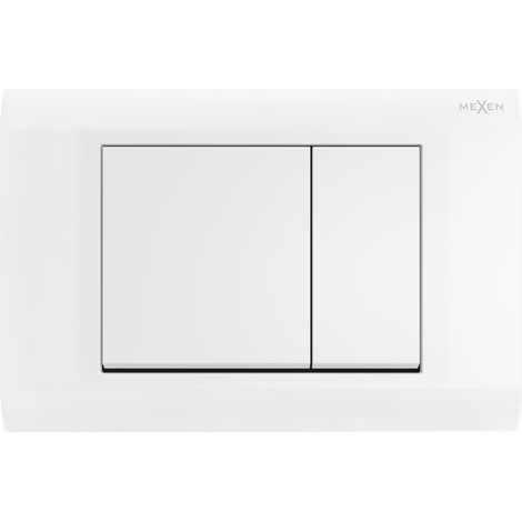 Mexen Fenix 01 pulsante di scarico, bianco opaco - 600120 (1/4)