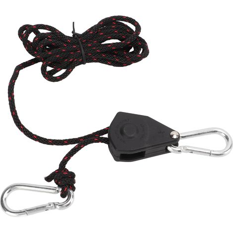 2 Pièces Porte-Bagages en Corde de Randonnée, Léger et Résistant pour Sac de Tente, Sangles Réglables pour Camping et Voyage (1/5)