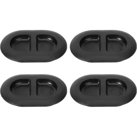 Bouchons d'arrêt en caoutchouc étanches pour châssis de voiture, accessoires adaptés à la Jeep wrangler JK 2007 – 2017 (1/4)