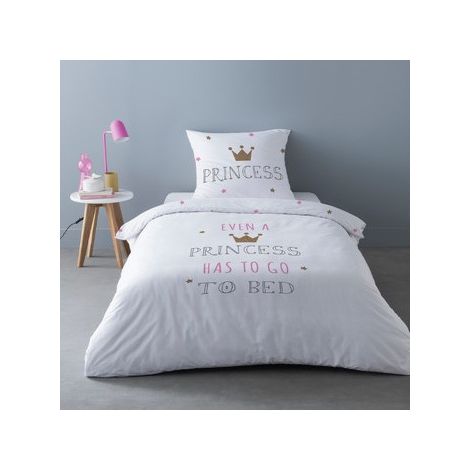 Parure de lit enfant en coton PRINCESS GIRL (1/2)