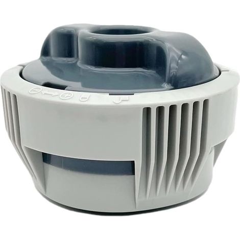Distributeur de Chlore de Rechange pour Piscine Chimique en PVC Compatible avec P05345 P03821 pour préserver l'eau (Gris)
