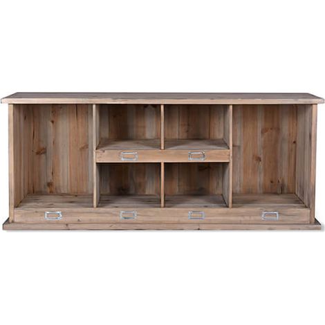 Garden Trading Chedworth Welly Locker Shoe Storage Unit Natural Wooden Spruce (1/4)