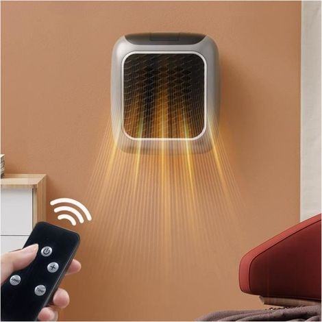 Radiateur Soufflant - MIOLOE - 800W - Électrique - Télécommande - Thermostat numérique (1/4)