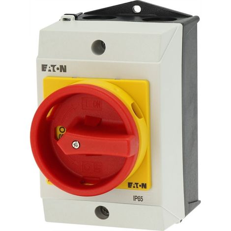 Eaton T0-1-8200/I1/SVB Wartungsschalter für Bodenbefestigung, verriegelbar 690 V Rot 1 St.