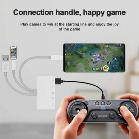 Adaptateur multimémoire - - 3H5port - USB-C, HDMI, VGA - Lecteur de carte multifonction (1/4)