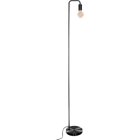 Stehleuchte, moderne stehende Metalllampe, Wohnzimmerlampe, Schlafzimmerlampe (1/4)