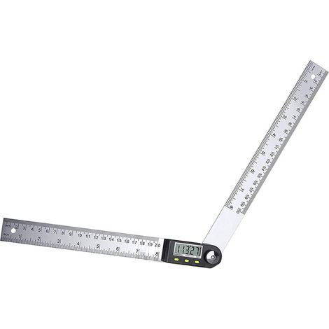 Rapporteur d'angle numérique multifonctionnel 200 mm avec affichage numérique pour la construction en bois (1/5)