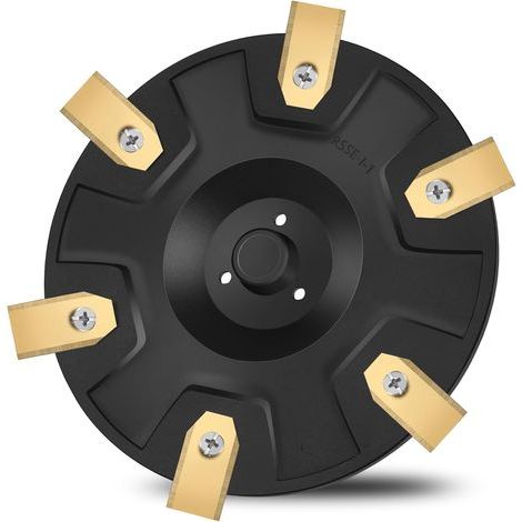 Disque de Coupe renforcé + 6 Lames compatibles avec Segway Navimow i-Serie i105E, i108E et i110N Tondeuses Robotisées, Plateau de Coupe pour 6X Lames (1/5)