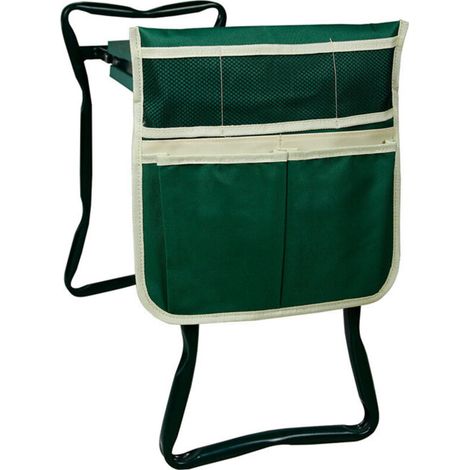 Sac de Siège de Jardin Pliants Pas de Tabouret Sac à Outils de Jardinage Sac Fourre-Tout de Rangement pour Jardiniers Sac de Transport de Cour Rangement d'Outils à Main 1 pièce Oi-FRIS