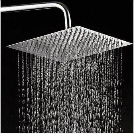 pommeau de douche en acier inoxydable pommeau de douche à économie d'eau haute pression salle de bain (1/3)