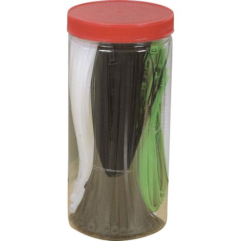 Assortiment 450 colliers / boite pvc
