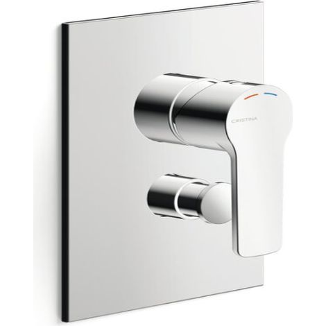 Einhand-Brause-/Badewannenmischer für Wandmontage – Prime