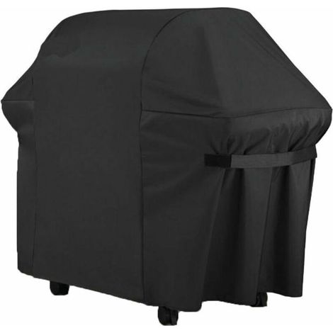Housse pour barbecue - Bâche en tissu Oxford 420D pour barbecue, anti-UV, imperméable et résistante à l'humidité (147 x 61 x 122 cm) (1/4)