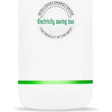 Bardusch Energiesparer, 28.000 W tatsächliche Last, weiß, stabile Spannung, Energiesparbox, feuerfest, langlebig, für den Innenbereich, ABS (EU-Stecker 90 bis 250 V) (1/5)