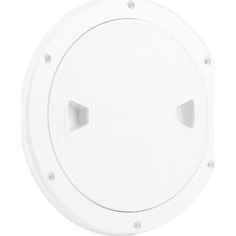 Pièce de rechange pour couvercle de terrasse rond blanc de 9,84 pouces, résistant aux UV et à la corrosion (1/5)