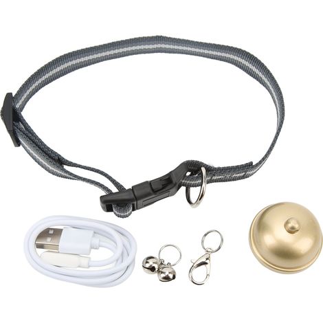 Localisateur GPS Petite Cloche IP67 Étanche, Géolocalisation Multiple Précise, Traceur Portable pour Animaux, Camping Extérieur, Anti-Perte (1/5)