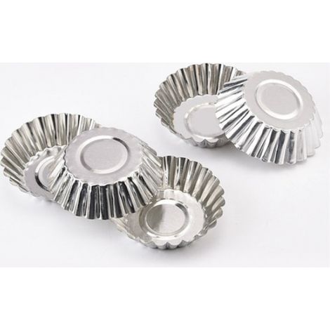 10 Backformen aus Metall – Muffinform – Keksform – Förmchen (1/5)