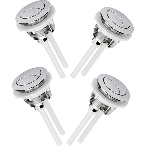 4 Pièces Bouton Double Chasse Réservoir Wc (1/5)