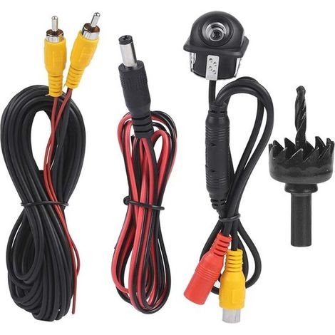 Telecamera di retromarcia HD a 170° per auto - Telecamera per parcheggio notturno con custodia impermeabile (1/5)
