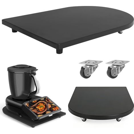 Planche coulissante pour TM7 avec roulettes à 360 °, déplacement sans effort du TM7, accessoire de planche à roulettes avec pieds en caoutchouc (1/5)