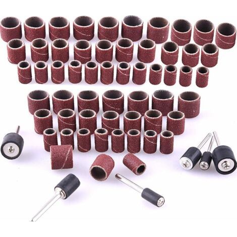 384-teiliges Schleifring-Set für elektrische Winkelschleifer, Zubehör zum Aufhängen von Winkelschleifern, Schleifring-Set-Tasche (1/4)