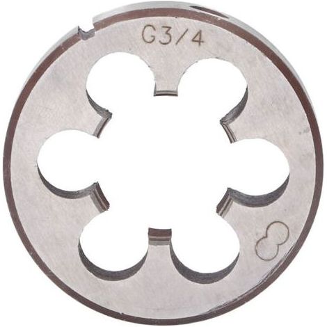 Kaelt - Filière Ronde Cylindrique Droite pour Filetage G3/4, Outil à Main pour Tuyaux (1/5)