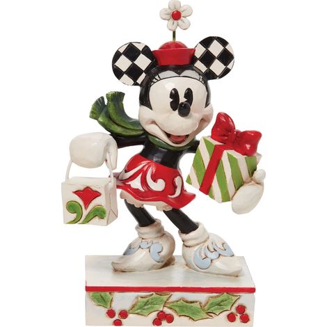 Figurine de collection Minnie avec cadeaux (1/3)