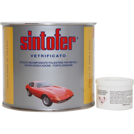 Sintofer stuc 750 ml vitrifiA pour carrosserie mA tal-fer et nautique