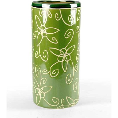 Porte-parapluie vert design peu encombrant cm 50 h