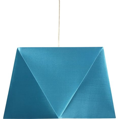 Suspension Candellux Hexagen turquoise Ø42 cm 1xE27 (1/2)