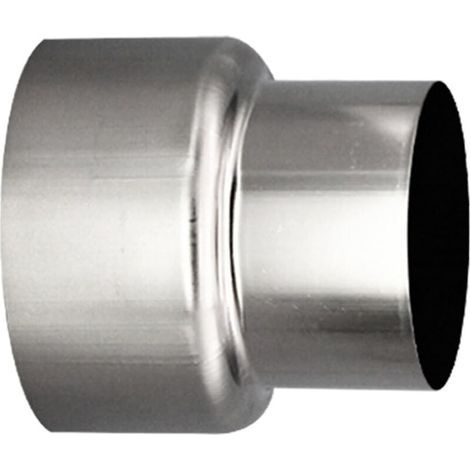 Edelstahl-Schornstein-Reduzierstück - Ø 80 mm / Ø 60 mm (1 Stück) (1/5)