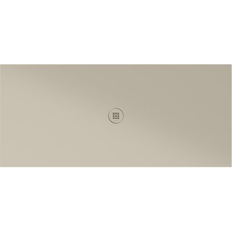 Receveur de douche rectangulaire en céramique 180x80x2cm, creta mat