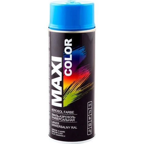 MAXICOLOR MX5015 MaxiColor Spray Gloss Sky Blue RAL5015 400ml MXCMX5015