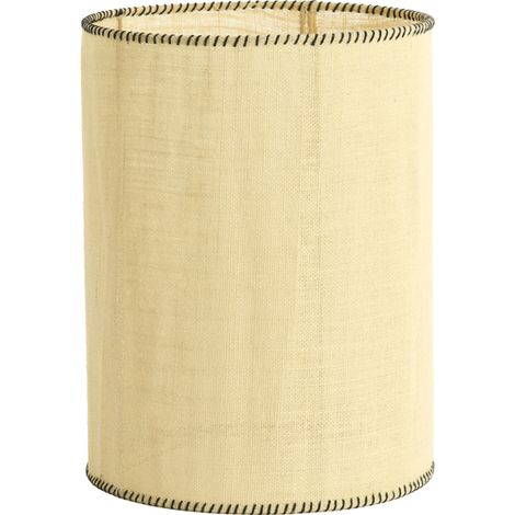 Abat-jour - marron - Seloto - textile - Ø 30cm - E27 - 3911813 - (1/4)