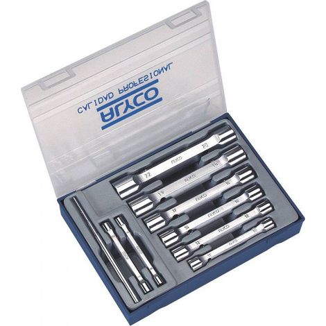 Set 9 clés à tube forgées module ALYCO 191480