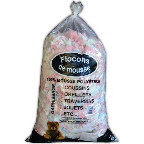 Plaque de mousse polyéther 2 pièces - Sac de mousse