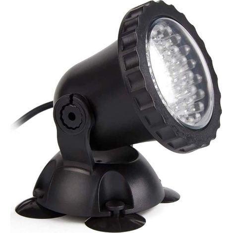 Luz sumergible para exteriores IP68, resistente al agua, 12 V CC, 36 LED que cambian de color (unidad individual) (1/5)