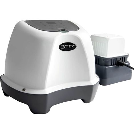 Intex – Système d'électrolyseur de piscine au sel 12 V – Débit 1136-3785 L/h – 3 modes auto-nettoyage – Production chlore 4 g/h