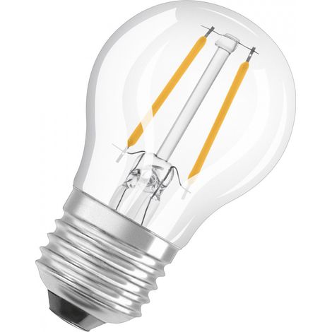 Lampadina LED Osram Star Classic P40 Filamento 4W 827 Clear E27 (1/5)