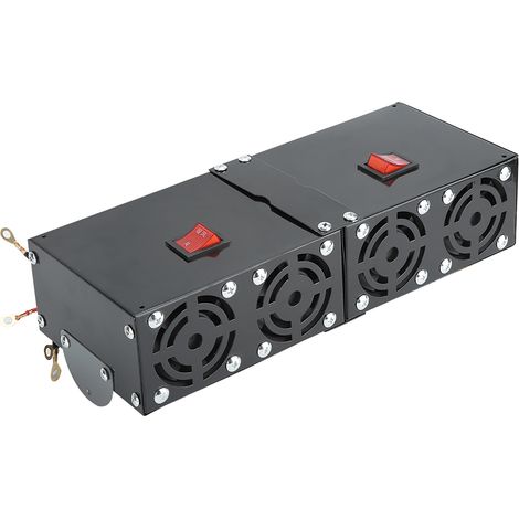 Chauffage 500W 4 trous pour voiture - Défroster, purificateur d'air, dégivrage 12V (1/5)