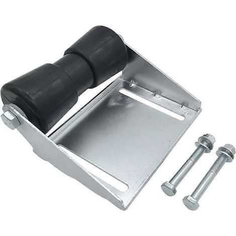 Rouleaux de remorque marine de 8 pouces avec boulons de montage, kit d'assemblage de rouleau de quille - rouleaux de remorque améliorés pour un transport plus fluide. (1/5)