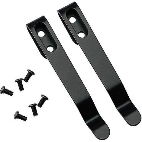Clip arrière en acier inoxydable pour couteau de poche pliant à monter soi-même, accessoires de bricolage (1/5)
