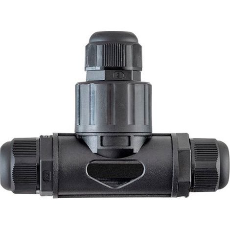 2P+TT wasserdichter T-Shunt für Beleuchtung (0,75-1,5 mm² 24A 450V) IP68