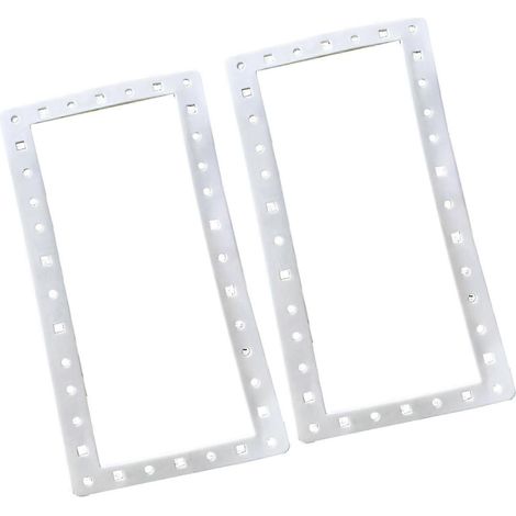 Joints papillon à large ouverture pour les modèles SPX1091GW et SP1091LX, en silicone, pour le remplacement des skimmers automatiques de piscines hors-sol. Disponibles en plusieurs couleurs. (1/5)