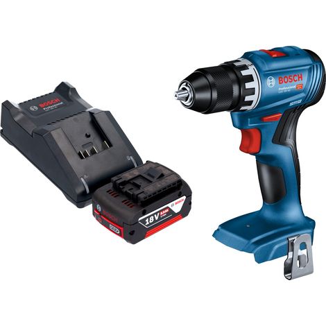 Perceuse-visseuse sans fil Bosch GSR 18V-45 Professional 18 V 45 Nm sans balais + 1 batterie 5,0 Ah + chargeur (1/5)