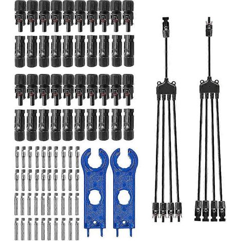 Y-Typ-Solarpanel-Anschlusssatz, 1-Wege-4-Photovoltaik-Anschluss, Solarpanel-Anschluss, Photovoltaik (1/5)