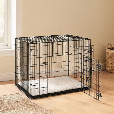 Cage de transport pour animaux en polyester 75 x 48,5 x 53 cm (1/5)