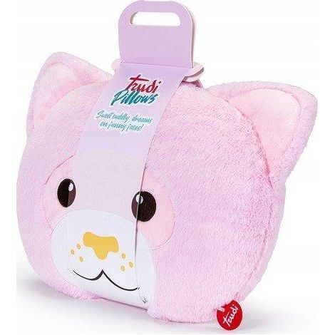 Cuscino in peluche Trudi rosa 30 cm per bambini