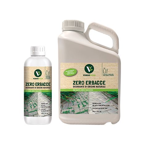 Erbicida naturale Zero Erbacce – 1L – VerdeVivo – Diserbante a base di aceto per aree civili (1/2)