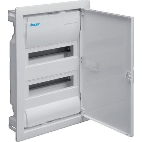 Hager VU24NE armario eléctrico blanco 24 módulos